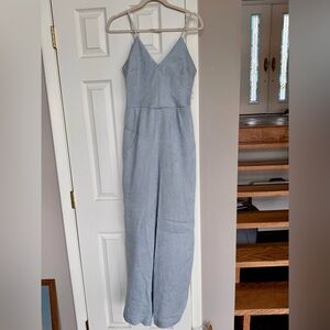 Women's Light Blue Jumpsuit